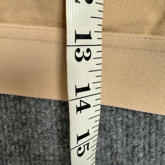 Tommie Copper Plus Sz 2XL Shoulder Support Sports Bra Nude with Front Zipper - Picture 9 of 9